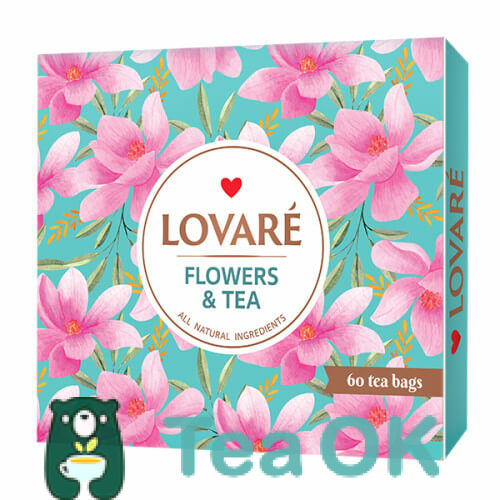 Набор чая Lovare Flowers & Tea 60 пак 