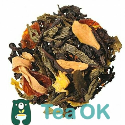 Купаж черного и зеленого чая Генеральский купаж Premium 